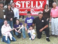 Stelly 052a Standing: Marc Stelly, Summa Stelly, Candice Stelly, David Stelly, Kaitlyn Stelly, Summa Stelly, Pansy Stelly, Lola Stelly; Kneeling: Shantel Stelly Elmer, Gabriel Elmer, Mitzi Stelly, Brennan Stelly, Jacob Stelly, John Stelly